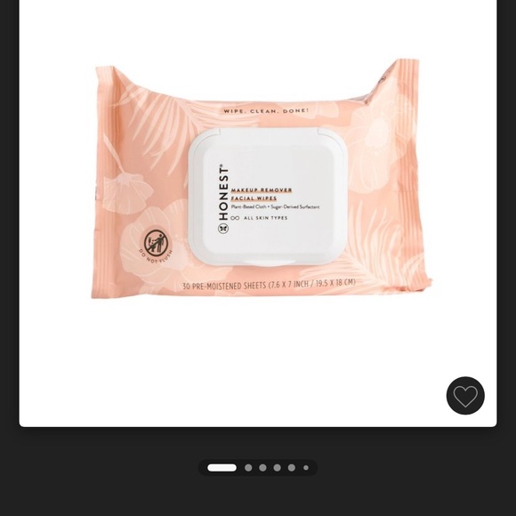 New lot of 3 Honest Beauty Makeup Remover Wipes - Picture 2 of 5